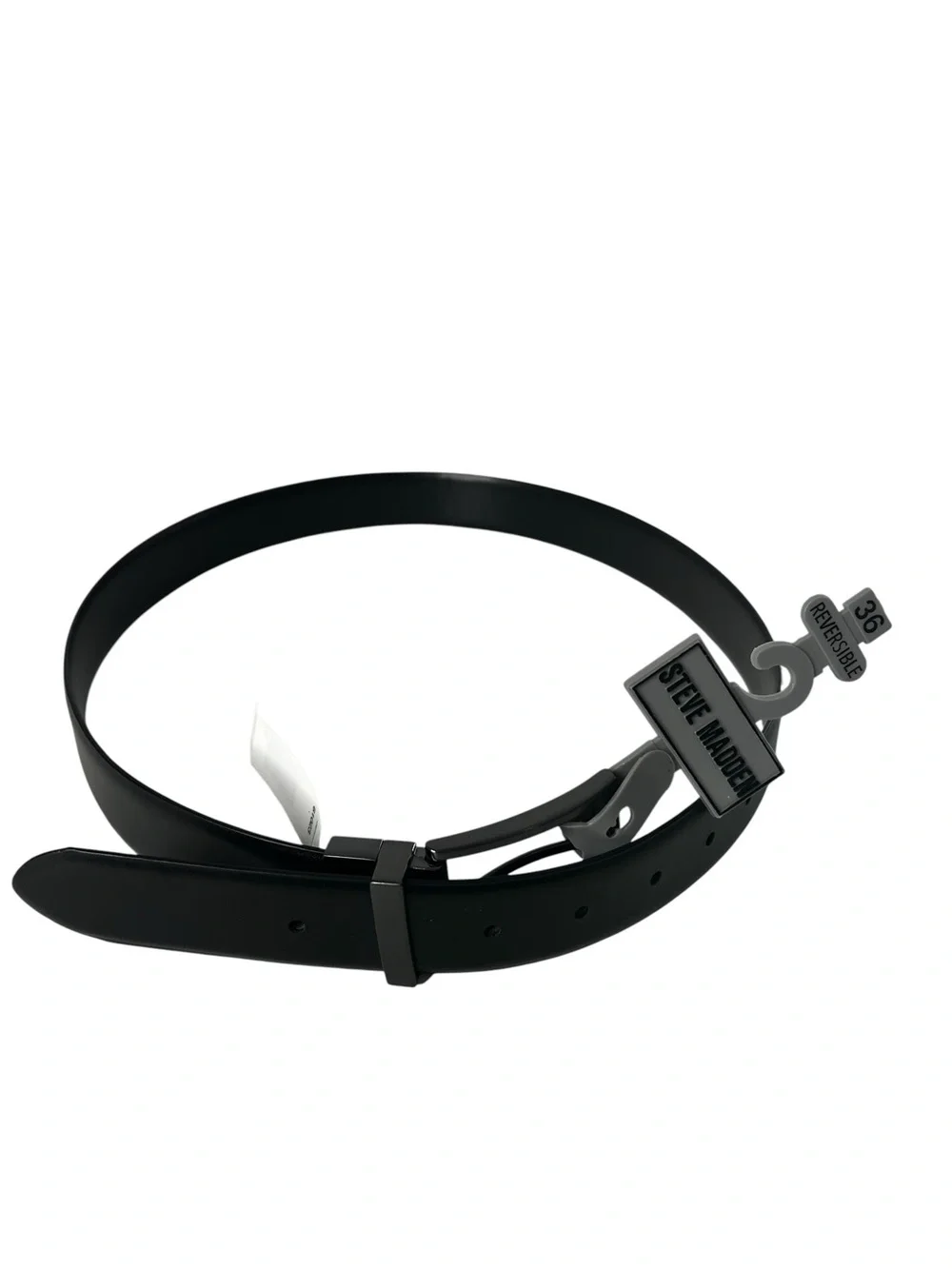 Steve McMadden Men’s Reversible Belt Sz 36 Color Black 1.25” Width NWT $40